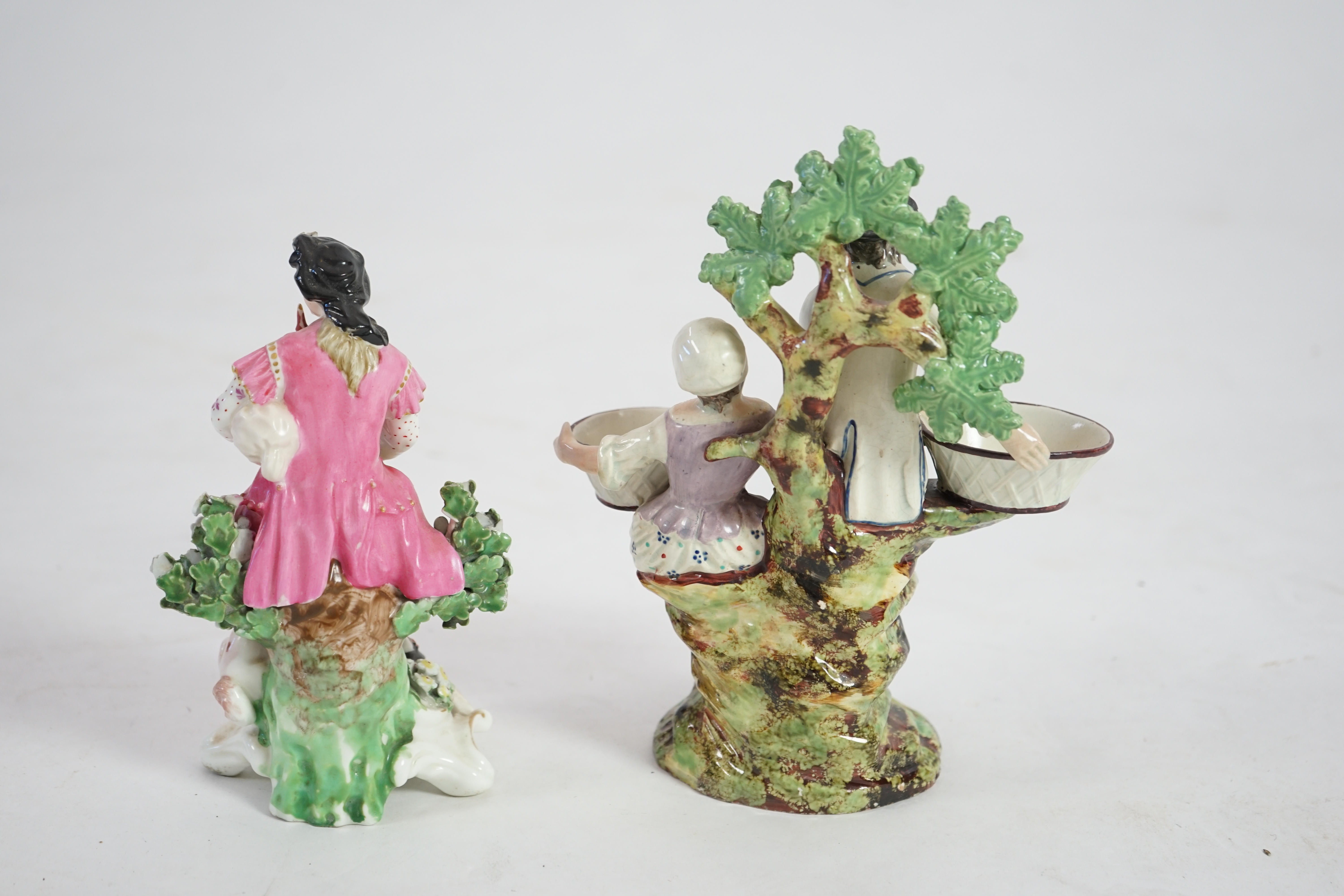 An early 19th century Staffordshire sweetmeat group